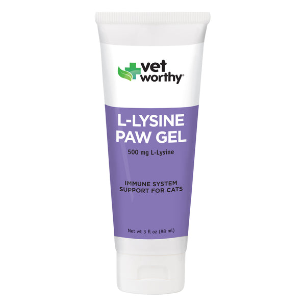 L-Lysine Paw Gel for Cats - 3 oz
