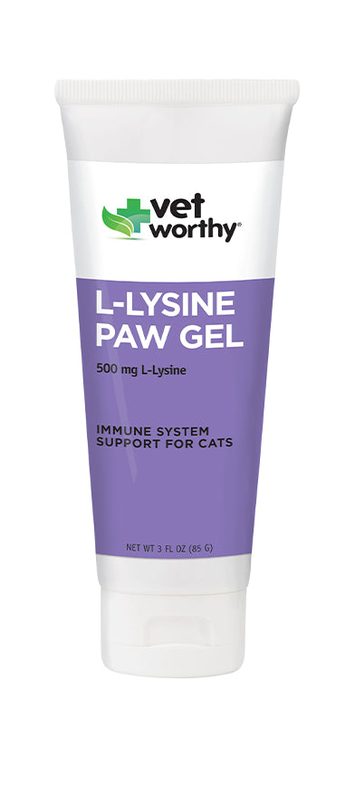 L-Lysine Paw Gel for Cats - 3 oz