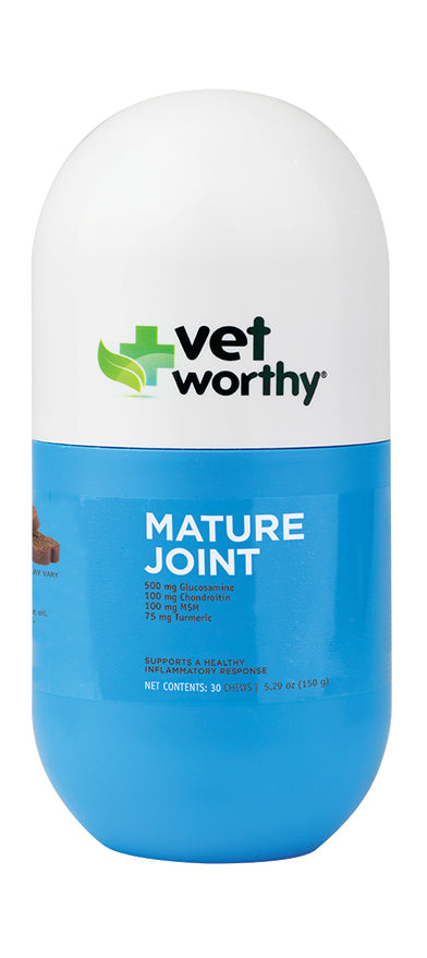 Mature Joint Poultry Flavored Soft Chews for Dogs - 30 ct