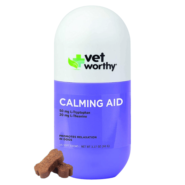 Calming Aid Soft Chews for Dogs - 45 ct