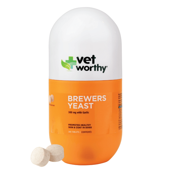 Brewers Yeast with Garlic Flavored Chewables for Dogs - 300 ct